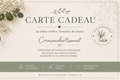 Carte cadeau creasandartisanat montant personnalisé