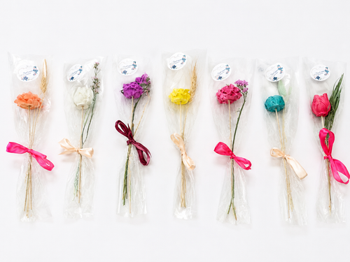 1 fleur éternelle artisanale personnalisable