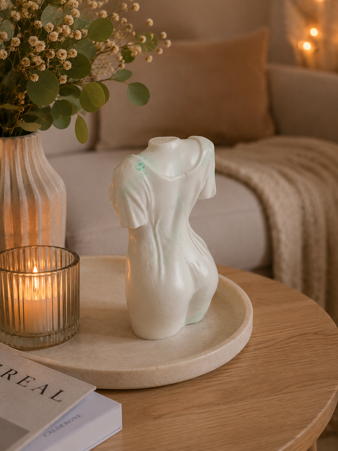 Statuette femme personnalisable