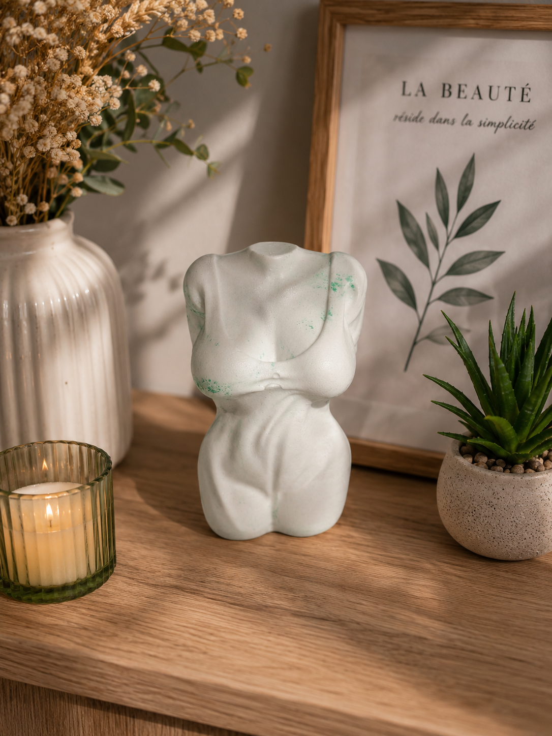 Statuette femme personnalisable